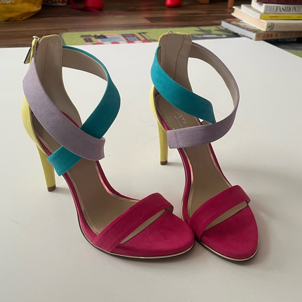 Kenneth Cole Multicolor Strappy Heels
